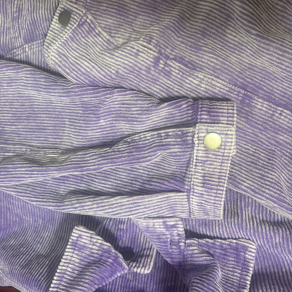 POL Purple Corduroy Jacket - Picture 7 of 8